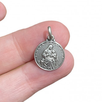 Saint Anne medal in silver