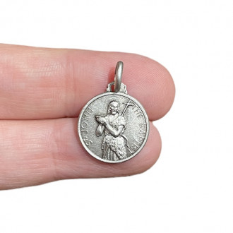 Medaglia San Giovanni Battista in argento