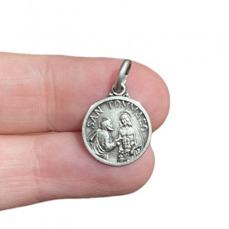 Saint Thomas medal in silver
