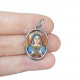 Hand-illuminated Madonna of Grace medal