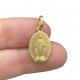Original French Miraculous Medal in gilded silver