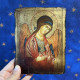 Hand painted Archangel Michael icon