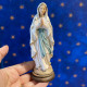 Madonna di Lourdes Legno dipinto