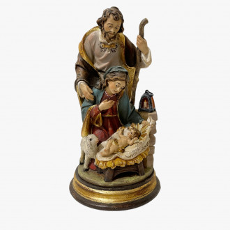 Antique Baroque Nativity Group