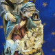 Antique Baroque Nativity Group