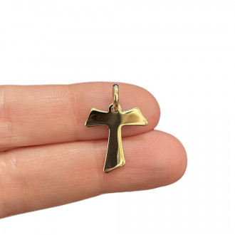 18 karat gold Tau cross