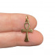 Key of life cross in gold