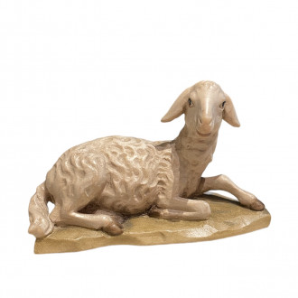 Lying sheep ANRI Bernardi 20 cm