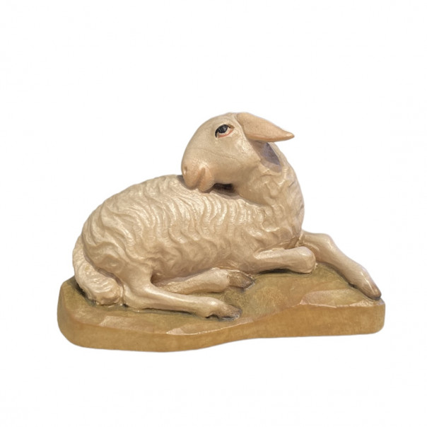 Lying sheep ANRI Bernardi 20 cm