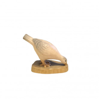 Dove pecking ANRI Bernardi 20 cm