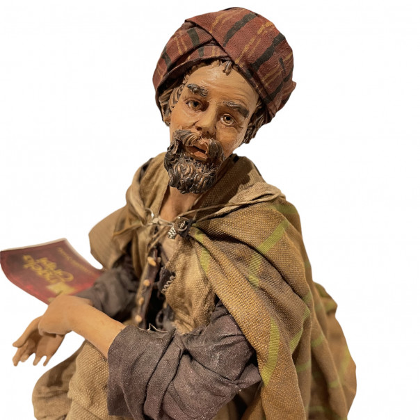 Sitting shepherd Angela Tripi 30 cm