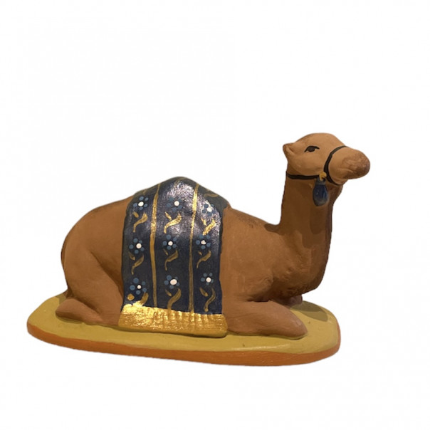 Santons seated camel 6 cm
