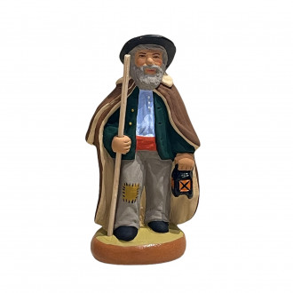 Shepherd with Santons lantern 6 cm