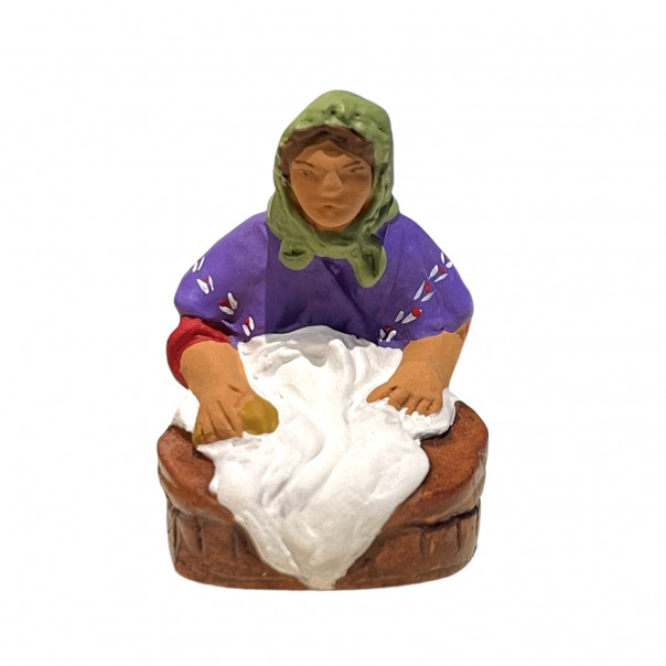 Kneeling laundress Santons 6 cm