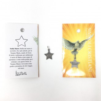Christian symbols pendant - Stella Maris - 2