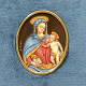 Miniatura su lastra di avorio Madonna dell'aiuto