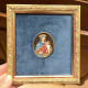 Miniatura su lastra di avorio Madonna dell'aiuto