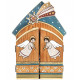Trittico Presepe dipinto -grande-