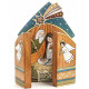 Trittico Presepe dipinto -grande-