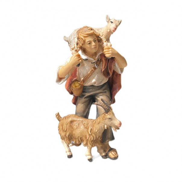 Shepherd with goats -kostner-