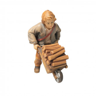 Boy with wheelbarrow -kostner-
