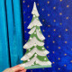 Albero di Natale in legno grande, Accessori per presepe