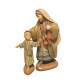 Holy Land ANRI Shepherd and Shepherd boy, nativity scene 15 cm
