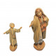 Terra Santa ANRI Pastore e Pastorello presepe cm 15