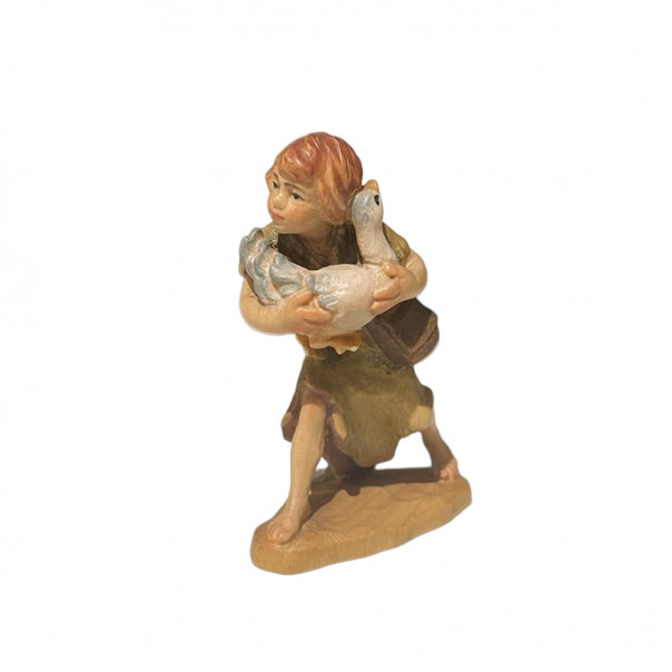 79770/34C shepherd boy with anri bernardi goose 10 cm