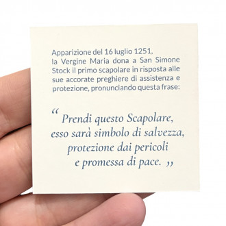 Scapolare placche conio in argento rosato e zirconi bianchi 2