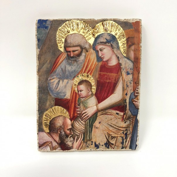 Fresco Holy Family Giotto