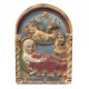Natività romanica da appendere dipinta
