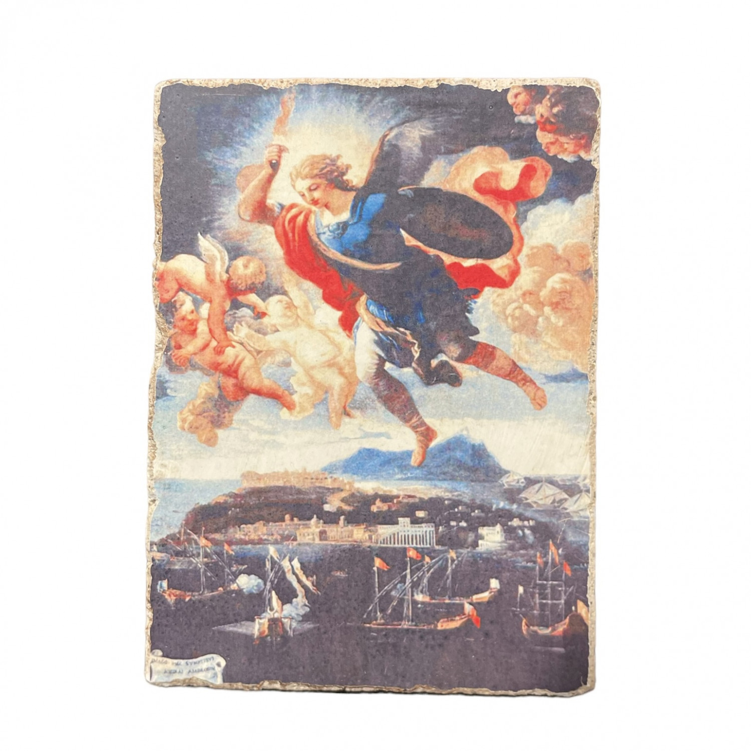 Angel picture | Fresco of St. Michael the Archangel | Tricella