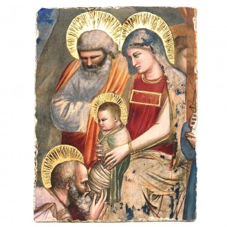Fresco Holy Family Giotto 2
