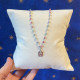 Casa Vivente necklace with colored zircons