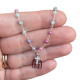 Casa Vivente necklace with colored zircons