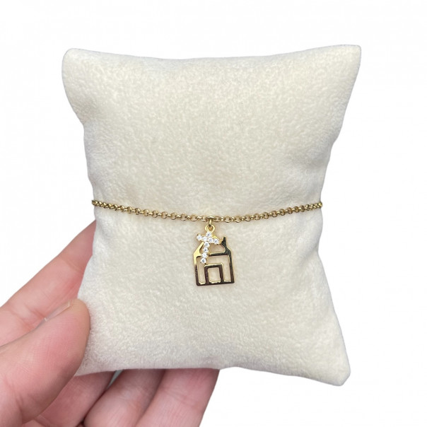 Bracelet "The living house" in silver