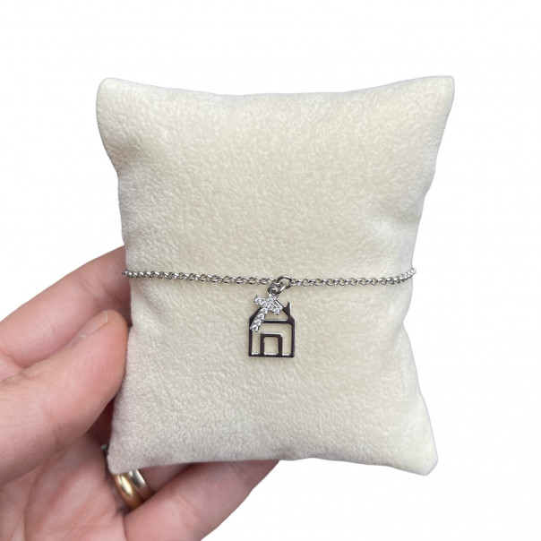 Bracelet "The living house" in silver