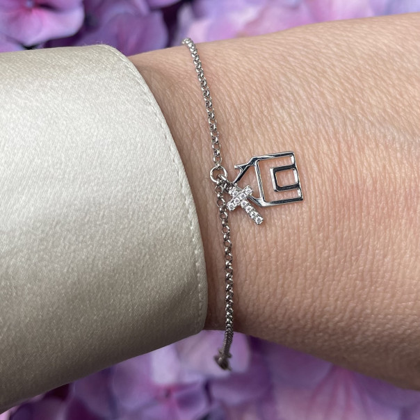 Bracelet "The living house" in silver