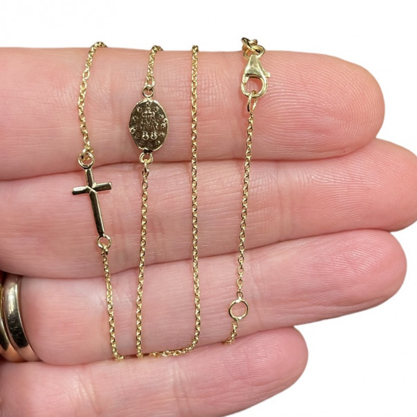 Miraculous Necklace and Cross