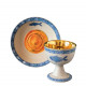 Calice e patena in ceramica gres pesce
