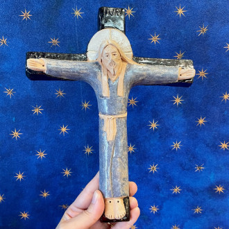 Crocefisso in terracotta 2