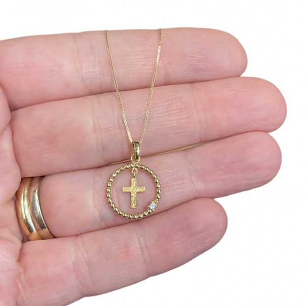 "You are a value" 18k gold