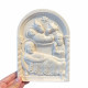 Natività romanica da appendere legno bianco
