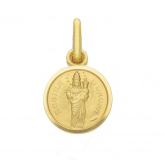 Madonna of Oropa medal in gold 2