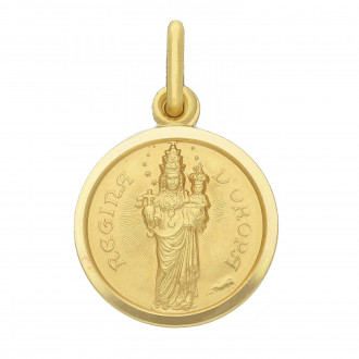 Madonna of Oropa medal in gold