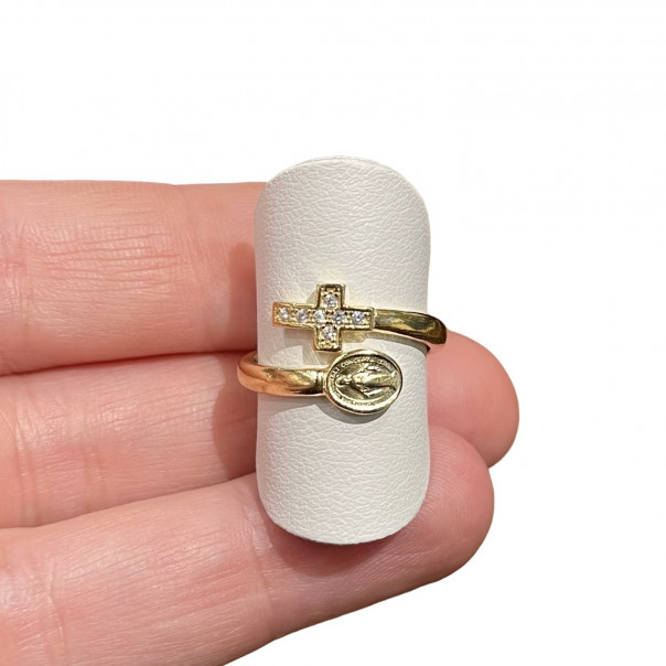 Miraculous ring and cross