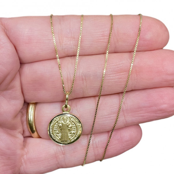 Saint Benedict 925 sterling silver