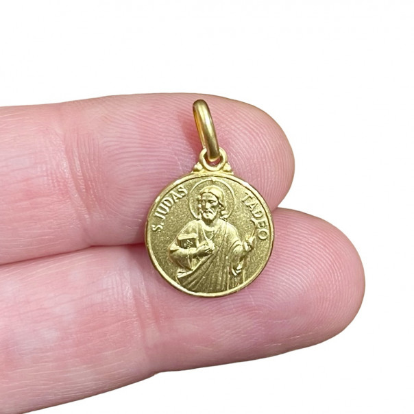 Medaglia San Giuda taddeo oro, Medaglie e ciondoli in argento e oro
