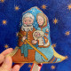 Dnipro Nativity bell, handcrafted Christmas decoration